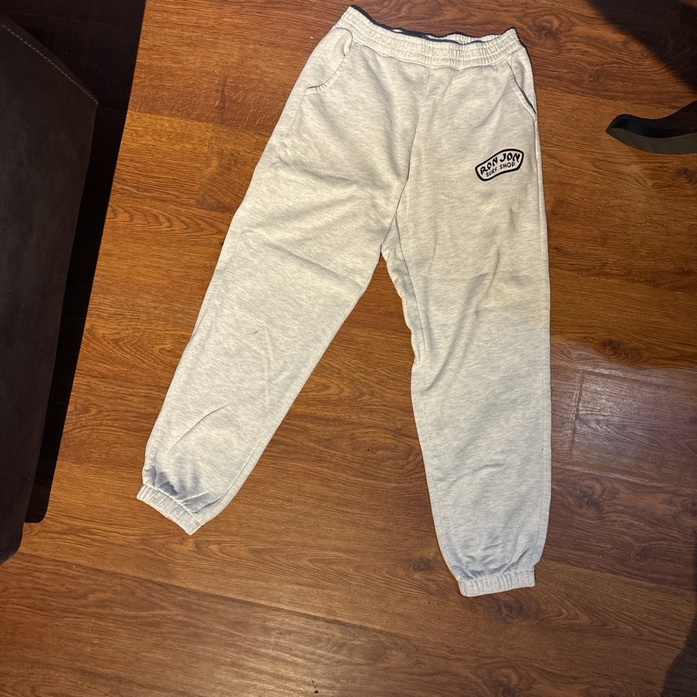 Ron Jon Gray Jogger Sweatpants